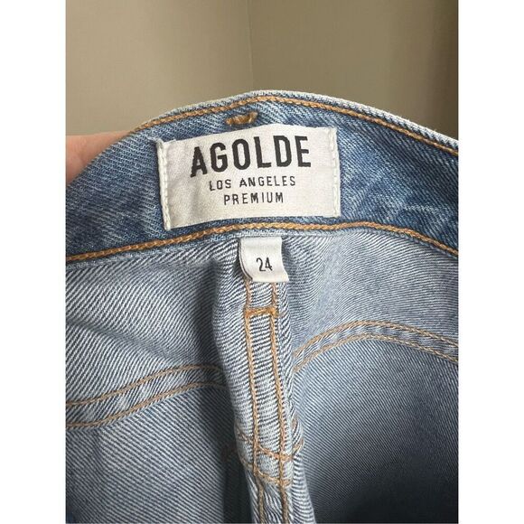 AGOLDE Jamie High Rise Classic Jeans In Brooklyn - Picture 4 of 5